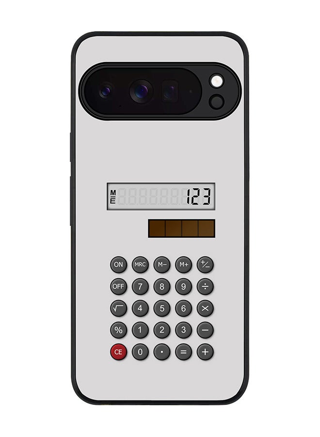 For Google Pixel 10 Pro Case,Slim fit Camera Protection, Shockproof Thin Phone cover  - Calc (White)